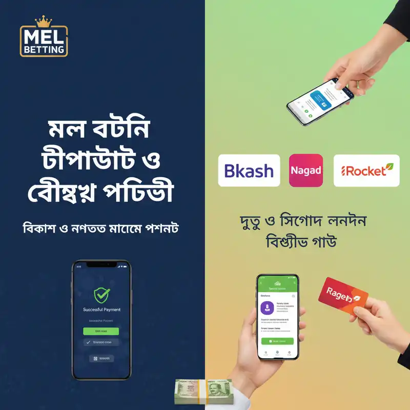 mel betting পেমেন্ট এবং ডিপোজিট পদ্ধতি